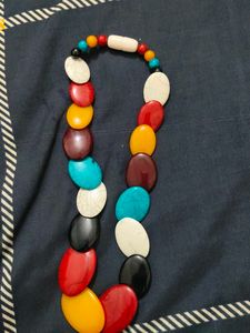 Boho Beaded Statement Necklace