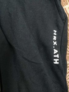 HRX.ATH Black Joggers