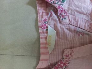 Pretty Pink Floral Kurta Set
