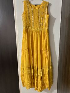 Yello Haldi Festival Dress