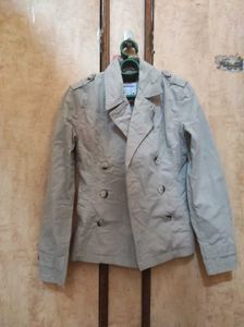 Chic Double-Breasted Trench Coat