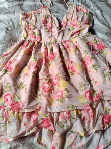 Floral Print Mini Dress