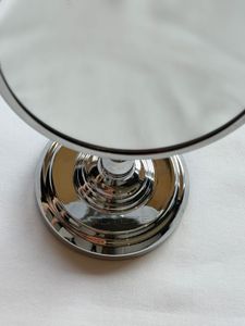 Silver Tabletop Vanity Mirror