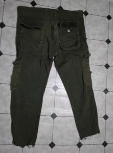 Men's Olive Cargo Pants