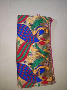 Embroidered Ethnic Pouch