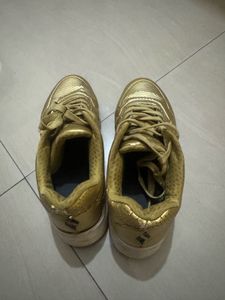 Skechers Gold Metallic Sneakers