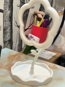 Flower Design Vanity Mirror