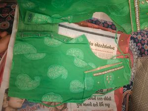 Two Tonw Heavy Work Saree