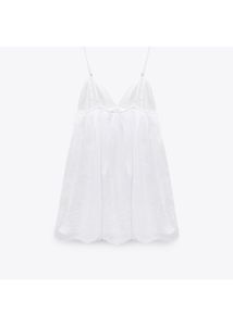 Zara Limited Edition Cotton Bohemian Mini Dress