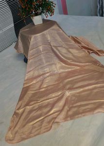 Elegant Cream Satin stawl