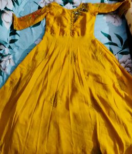 Embellished Yellow gown