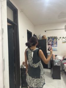 Women's Printed Sleeveless Dress