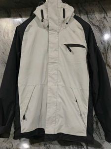 Men's Two-Tone Hooded Jacket