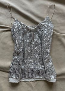 Sparkling Sequin Cami Top