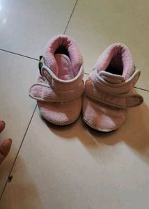 Cute Pink Toddler Boots