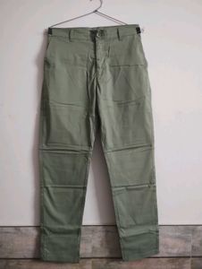 Men's Olive Green Chinos