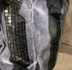 Juicy Couture Velour Sequinned Hobo Bag