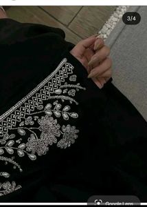 ✨Elegant Beutiful Black Abaya❤️ two 🎁