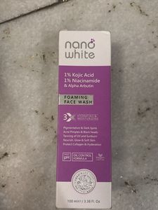 Nano White Foaming Face Wash