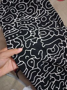 bewakoof doodle printed relaxed fit A line dress