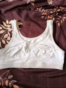 Jockey White Sports Bra