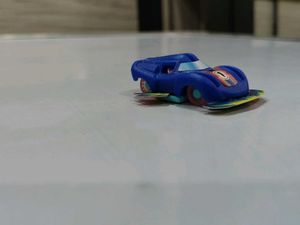 Blue Toy Race Car
