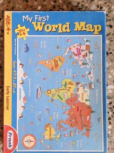 My First World Map Puzzle