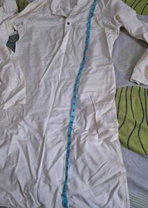 boy Cream Kurta and Pajama Set