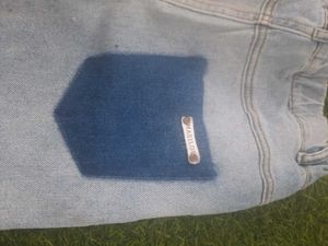 Imported Washed Light Blue Jeans Small Size