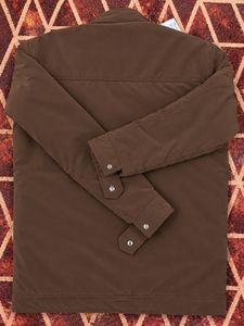 Men's Brown Quilted Jacket