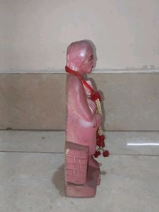 Sai Baba Statue with Garland