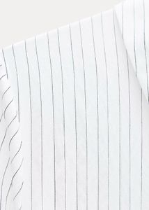 New One Zw Collection Stripped Shirt Dress