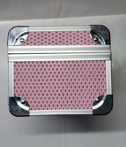 Pink Glitter Jewellery/Make Up Storage Box