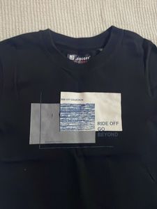 Graphic Print Black T-Shirt