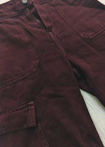 Maroon Cargo Shorts (NEGOTIABLE)