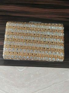 Sparkling Embellished Clutch Bag