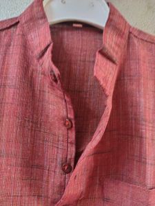 Men's Red Kurta