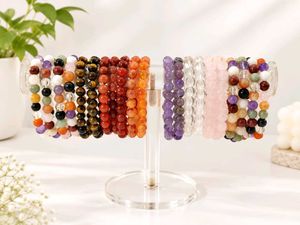 Assorted Gemstone Beaded Bracelets