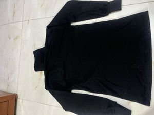 Classic Black Turtleneck Top