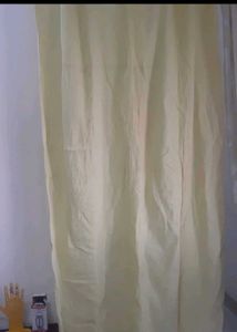 Button tab Door Curtains - 2 numbers