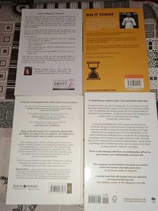Lot of 4 Bestselling Self-Help Books