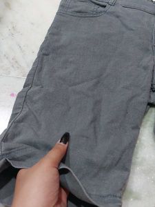 Classic Grey Shorts for Women