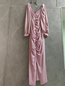 Elegant Ruched Midi Dress