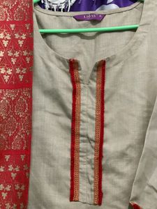 Libas Ethnic Kurta Set with Dupatta