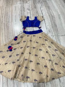Blue Classy Lehanga Set