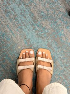 Cute Bow Flat Sandals