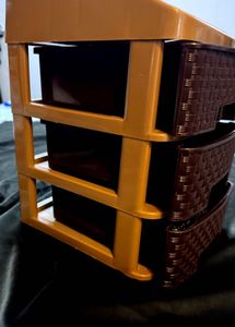 plastic 3 tier drawer