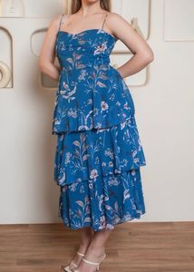 LIMITED EDITION!Chic Floral Print Midi Dress