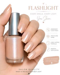 Clinique Champagne Pearl Iridescent Nail Polish
