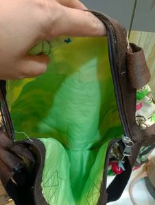 Cute Apple Print Travel Bag